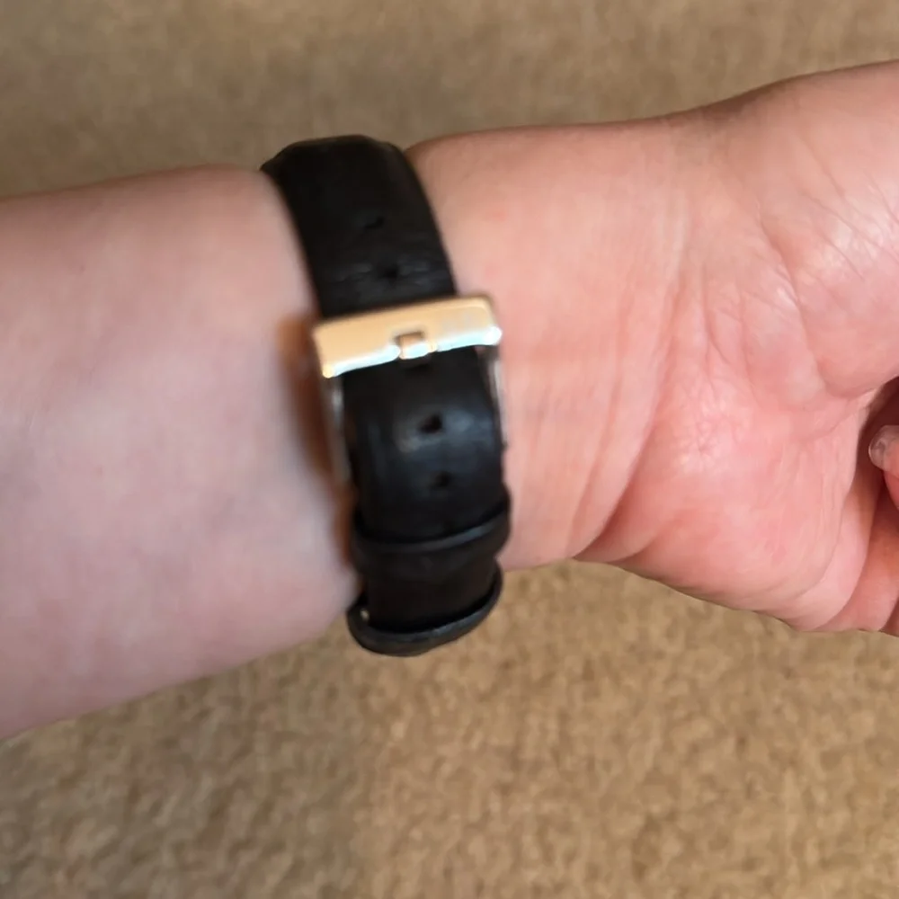 ARMANI EXCHANGE GENUINE LEATHER WATCH